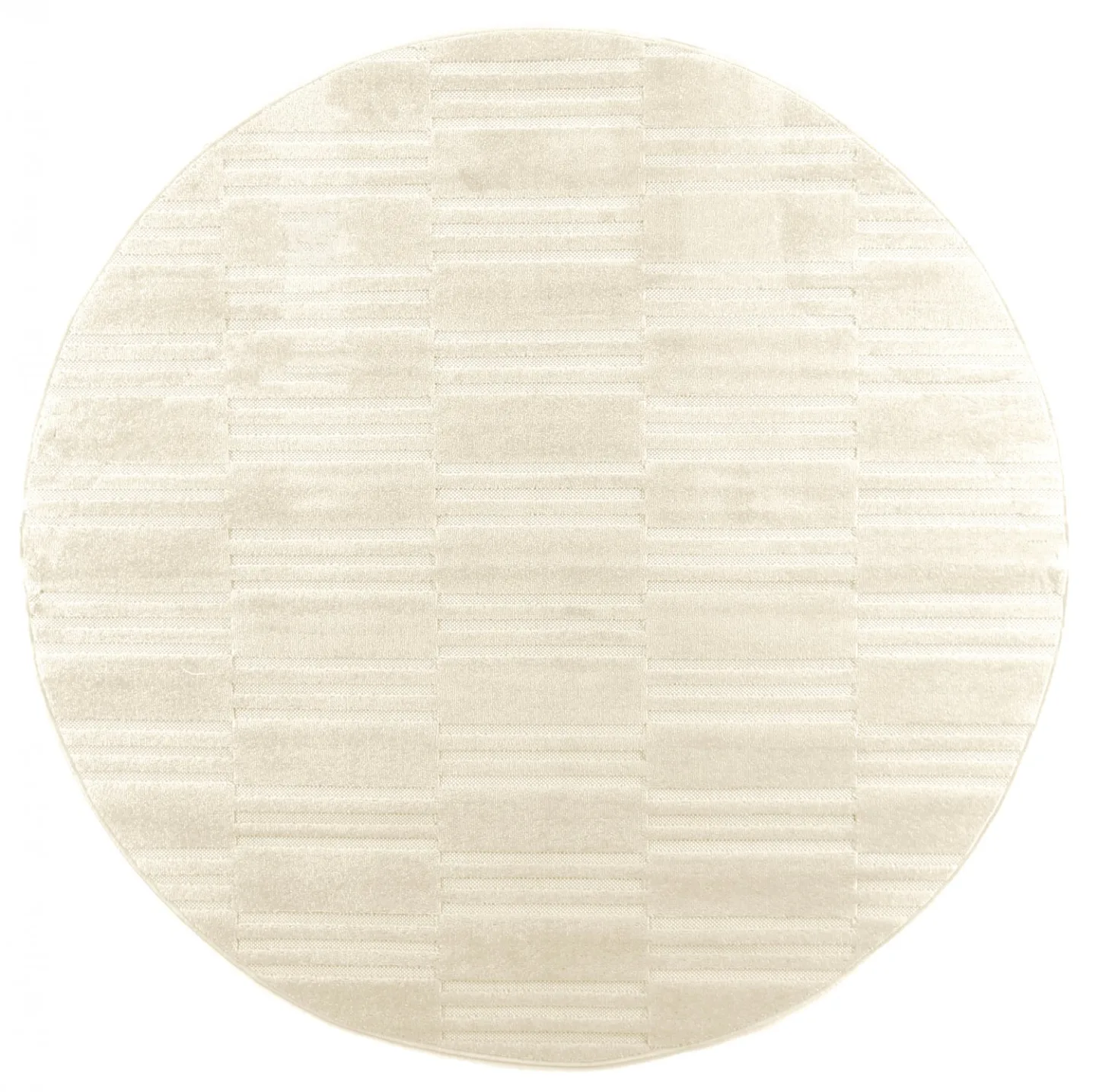 Runde tepper - Bronx (cream) (Størrelse: Ø 160 cm)