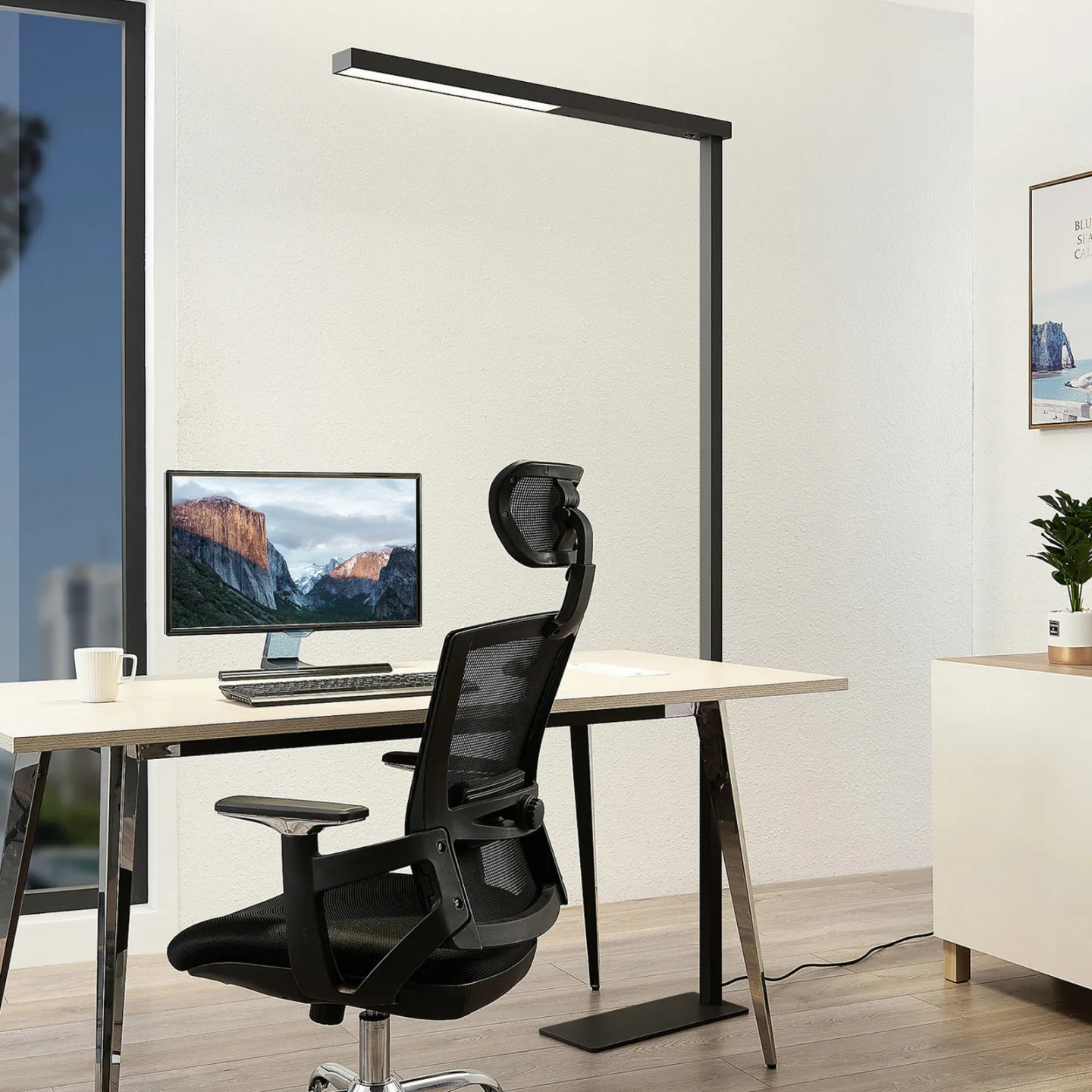 Tamilo LED Stehleuchte Schwarz - Arcchio - Arbeitszimmer / Büro - Modern - Metall - Mehrflammig