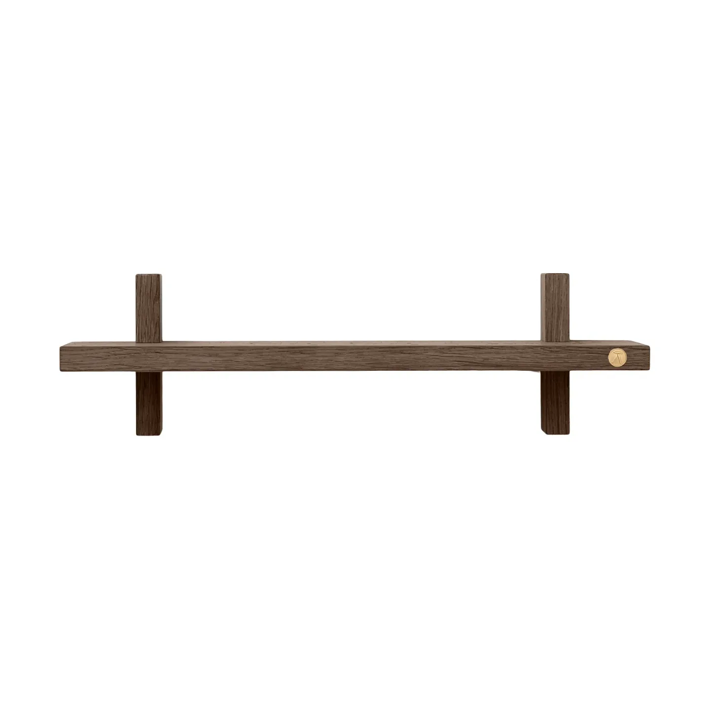 Andersen Furniture Treat vägghylla singel Smoked Oiled Oak, 50x12x11,2 cm