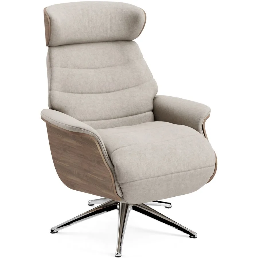 Relaxsessel Cam Matino - 1030 Natural Stoff T 88 B 83 H 113 cm - Möbel Konfigurator: Traummöbel individuell zusammenstellen