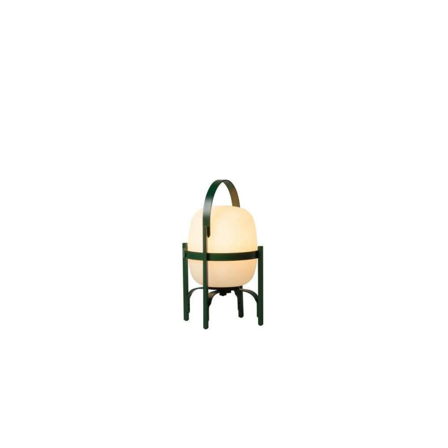 Cestita Alubat bordlampe IP65 English Green - Santa & Cole - Spisestue - Aluminium