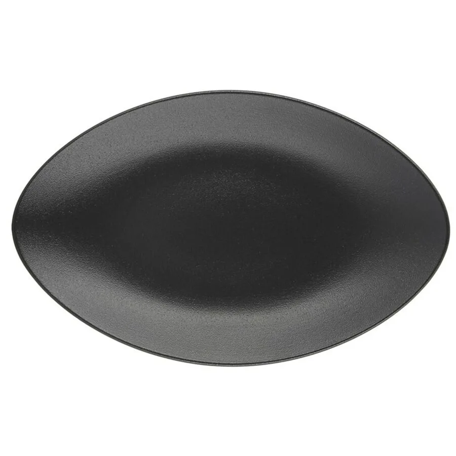 Revol Servierteller Equinoxe schwarz matt Porzellan