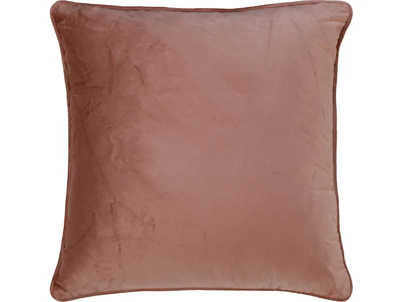 Kissenbezug VELVET 50x50cm rosa unifarben