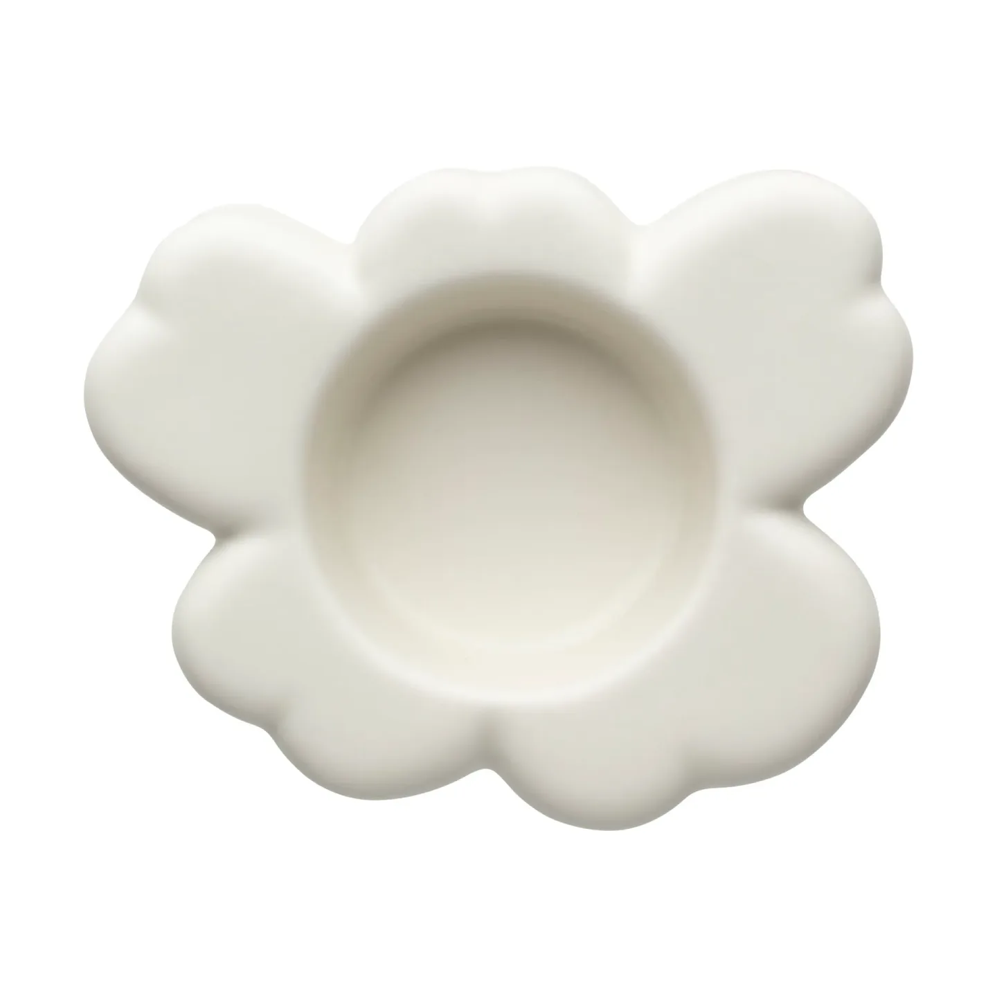 Marimekko Unikko Windlicht 3x10 cm Matte white
