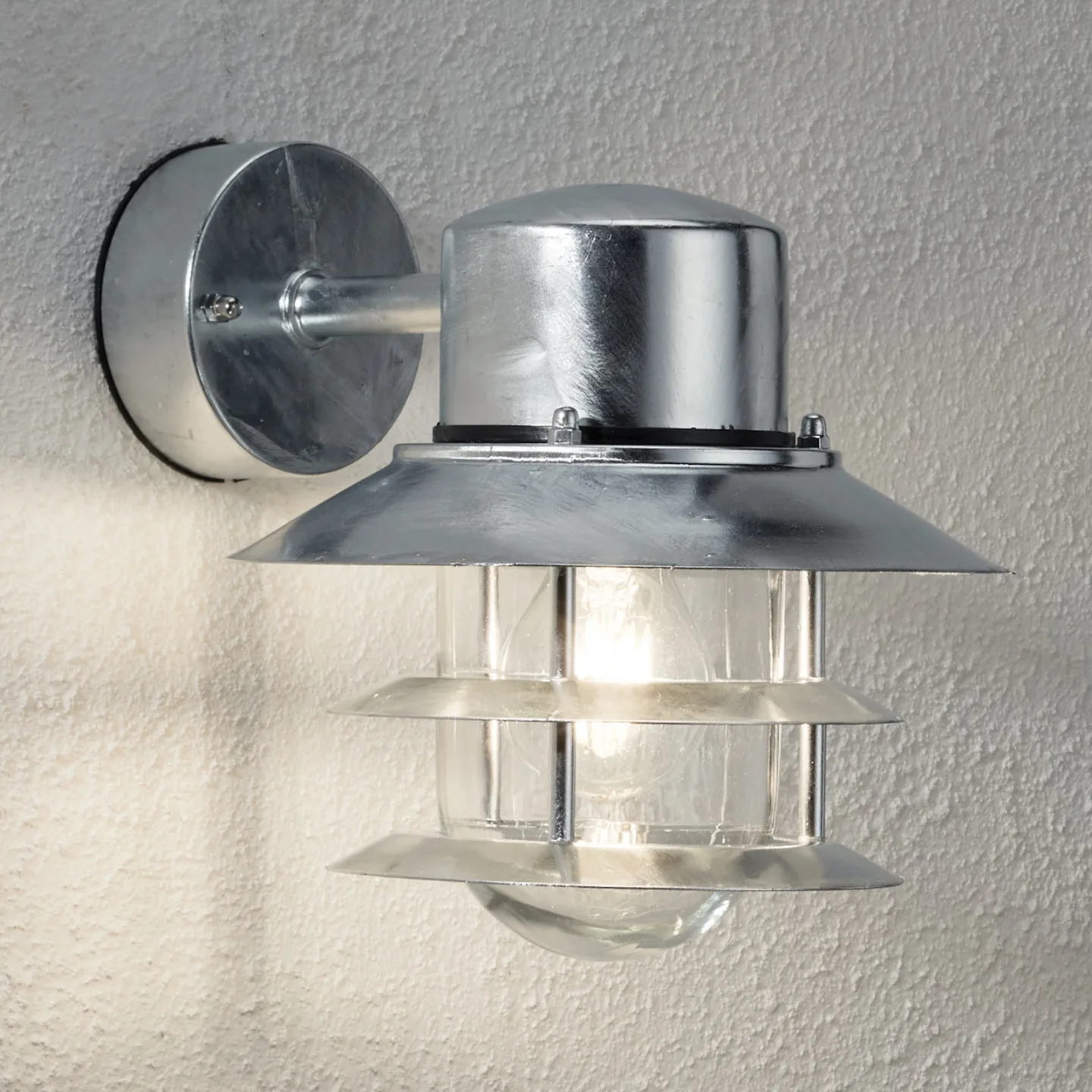 Blokhus Down Wandleuchte Galvanised - Nordlux - Modern - Metall - Einflammig
