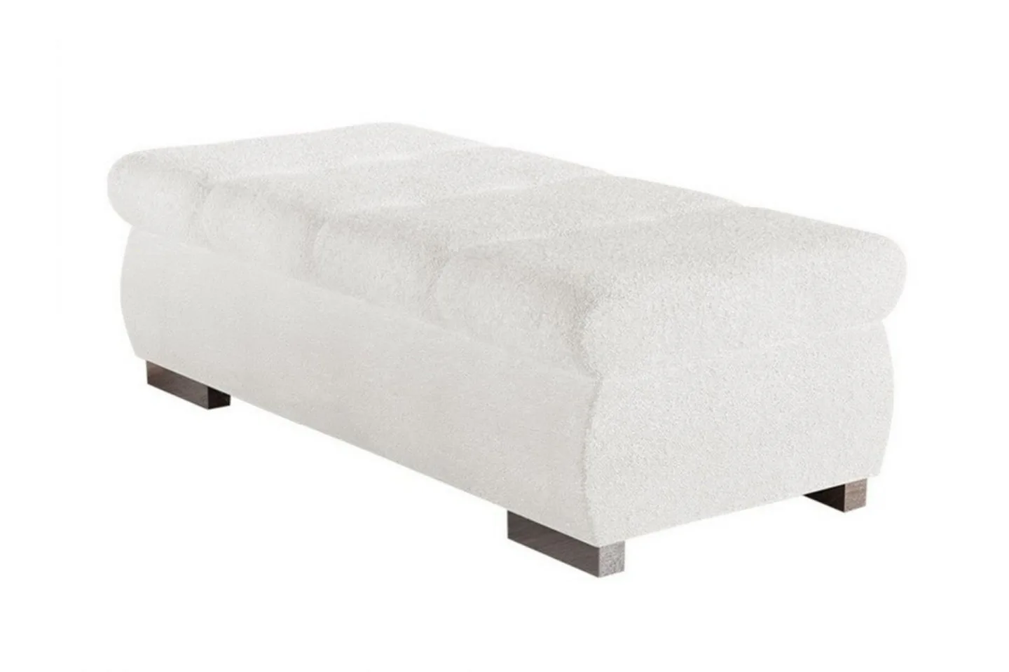 Cerys Fotpall 60 cm - Vit