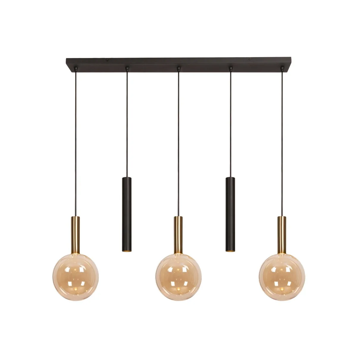 Lucide - Josiane 105cm - Taklampa - Svart