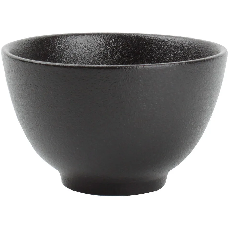 Schüssel Black Dusk Schwarz Porzellan 10 cm
