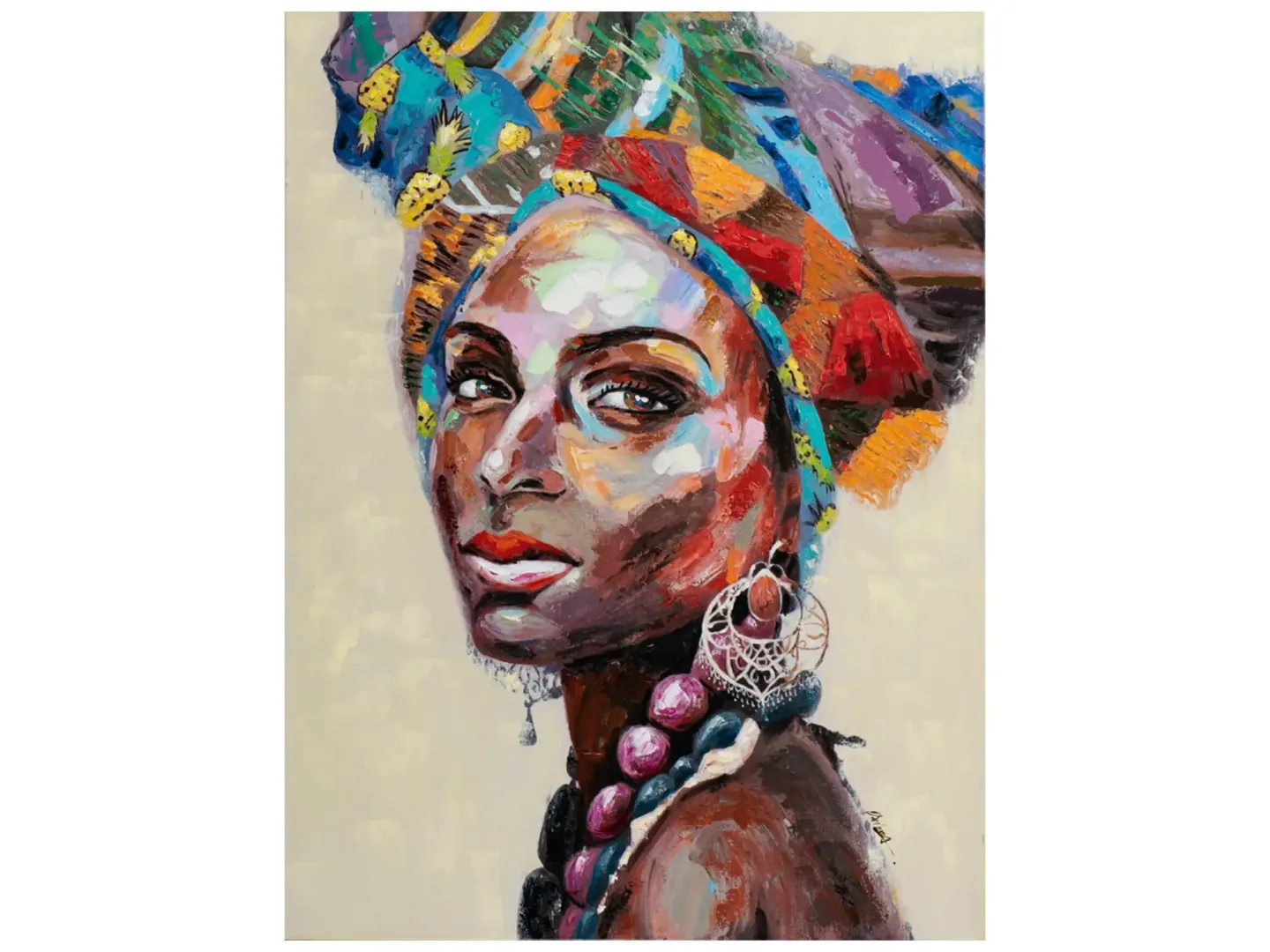 image LAND Bild Afrikanische Frau | Schubiger Möbel