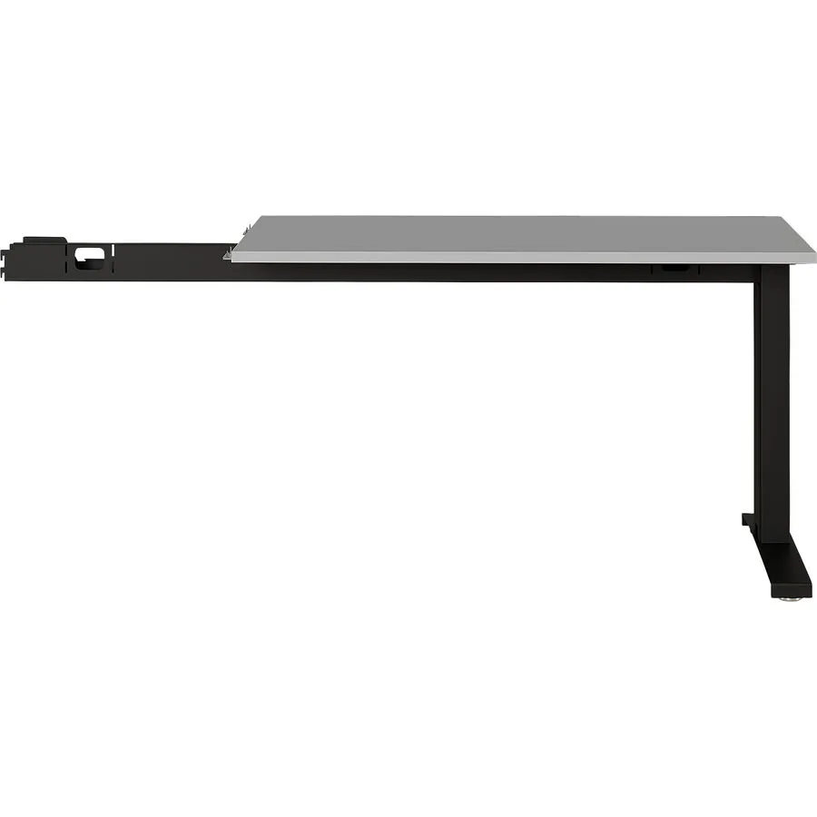 Anbautisch Gwen lichtgrau MDF B 113 T 60 cm