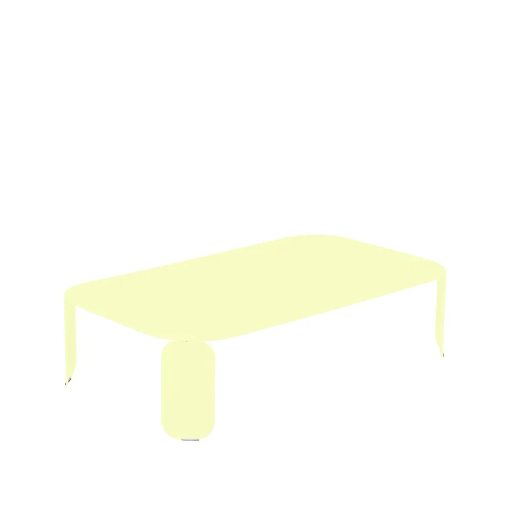 Fermob Bebop bord 120x70 cm Frosted lemon (gul), h.29 cm