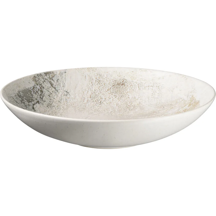 Teller tief Terra Beige Steinzeug 22 cm