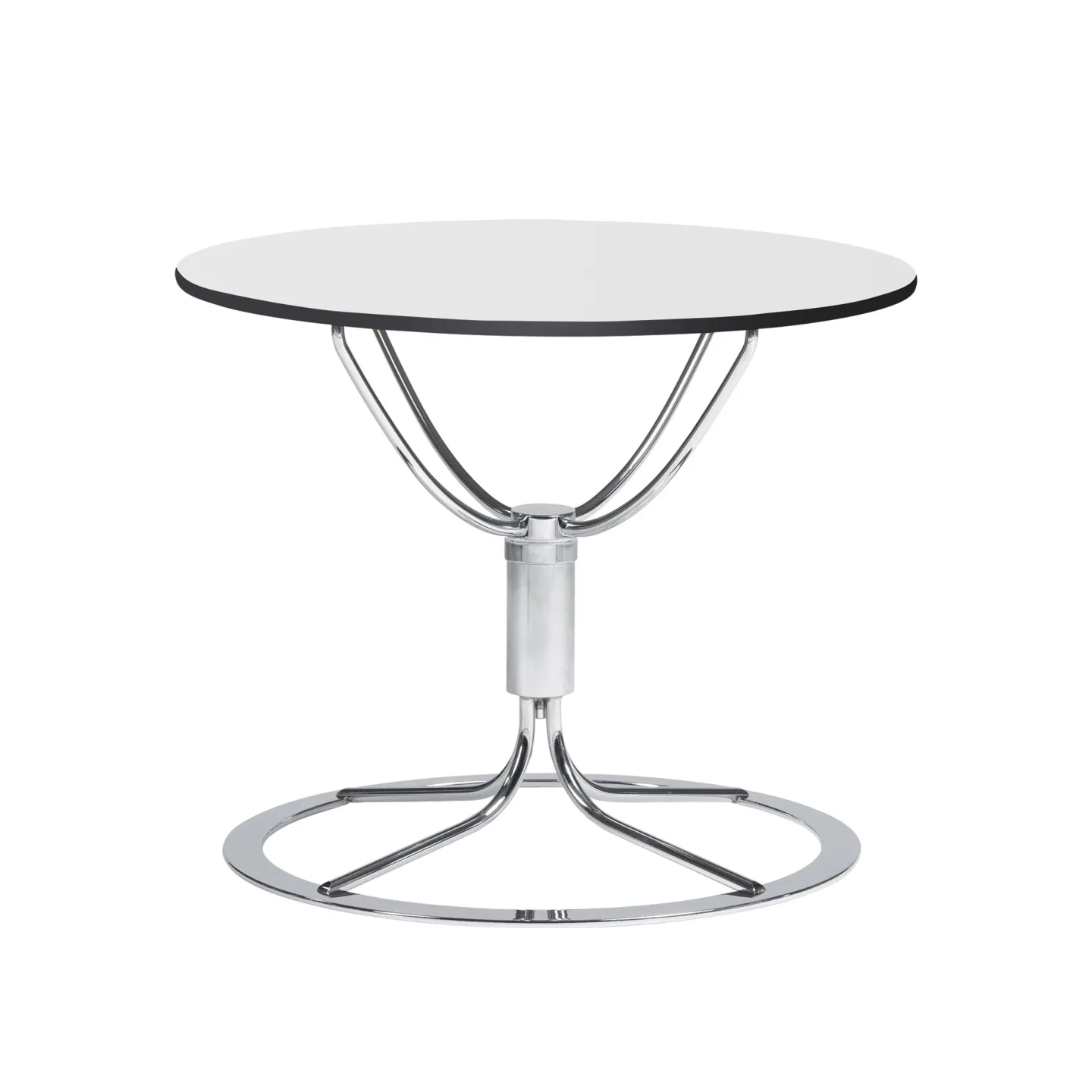 Bruno Mathsson International - Mi 0686 Jetson Bord - Rastrerat glas - Soffbord - Bruno Mathsson - Transparent - Glas/Metall