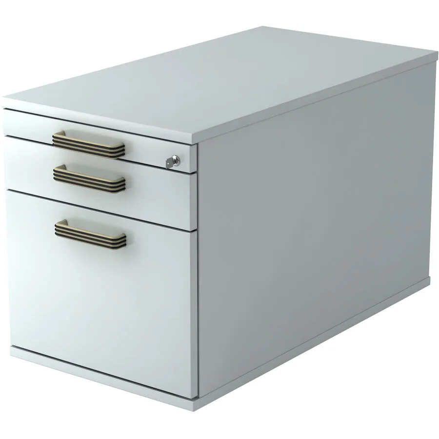 Rollcontainer Office grau Holzwerkstoff B 42.8 cm H 51.2 cm