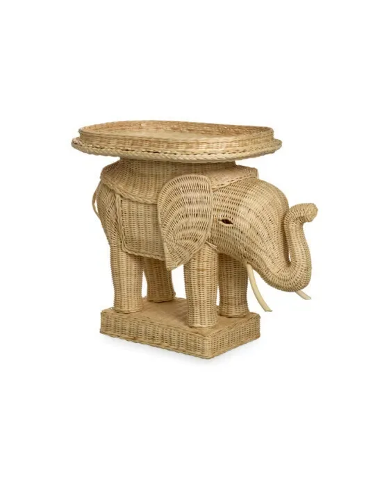 Elephant Side Table Natur