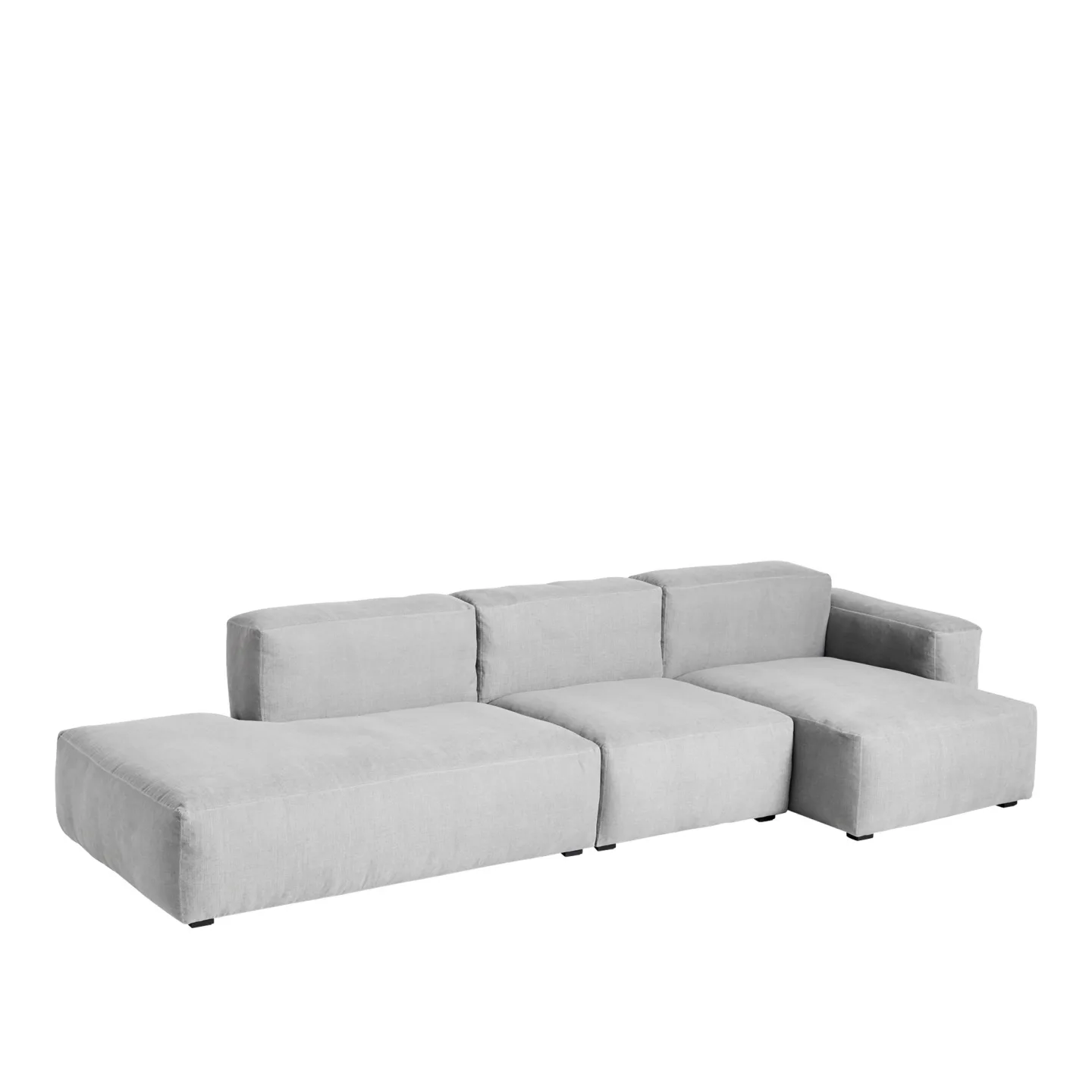 HAY - Mags Soft Low 3 Seater Combination 3 Right - Dark Grey Stitching - Cat.4 - Hallingdal 65 130 - Soffor