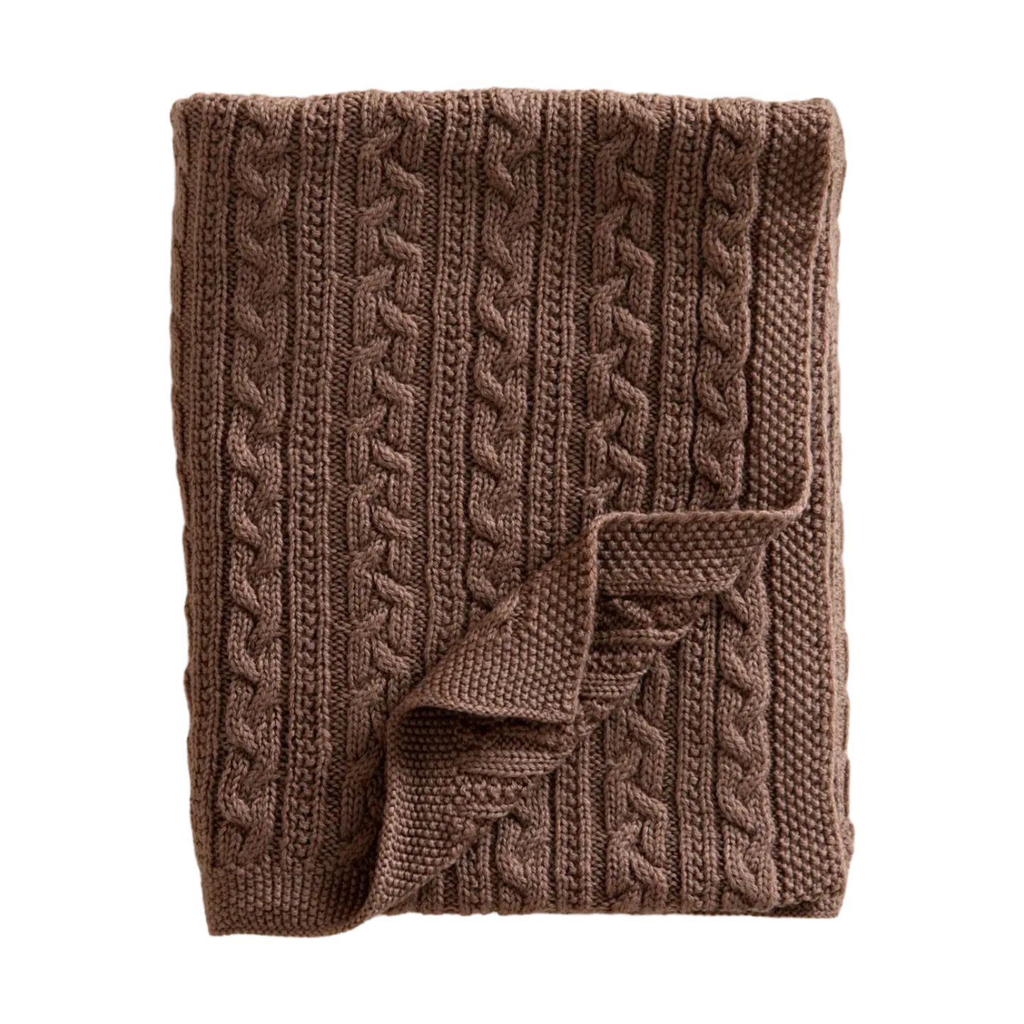Jack o Juno Babyfilt stickad merinoull 80x100 cm Cookie