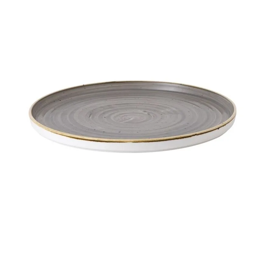 Churchill Servierplatte Stonecast Grau Porzellan 27.5 cm