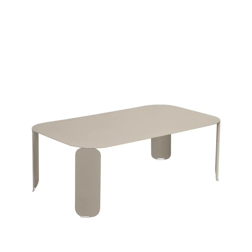 Fermob Bebop bord 120x70 cm Nutmeg (beige), h.42 cm