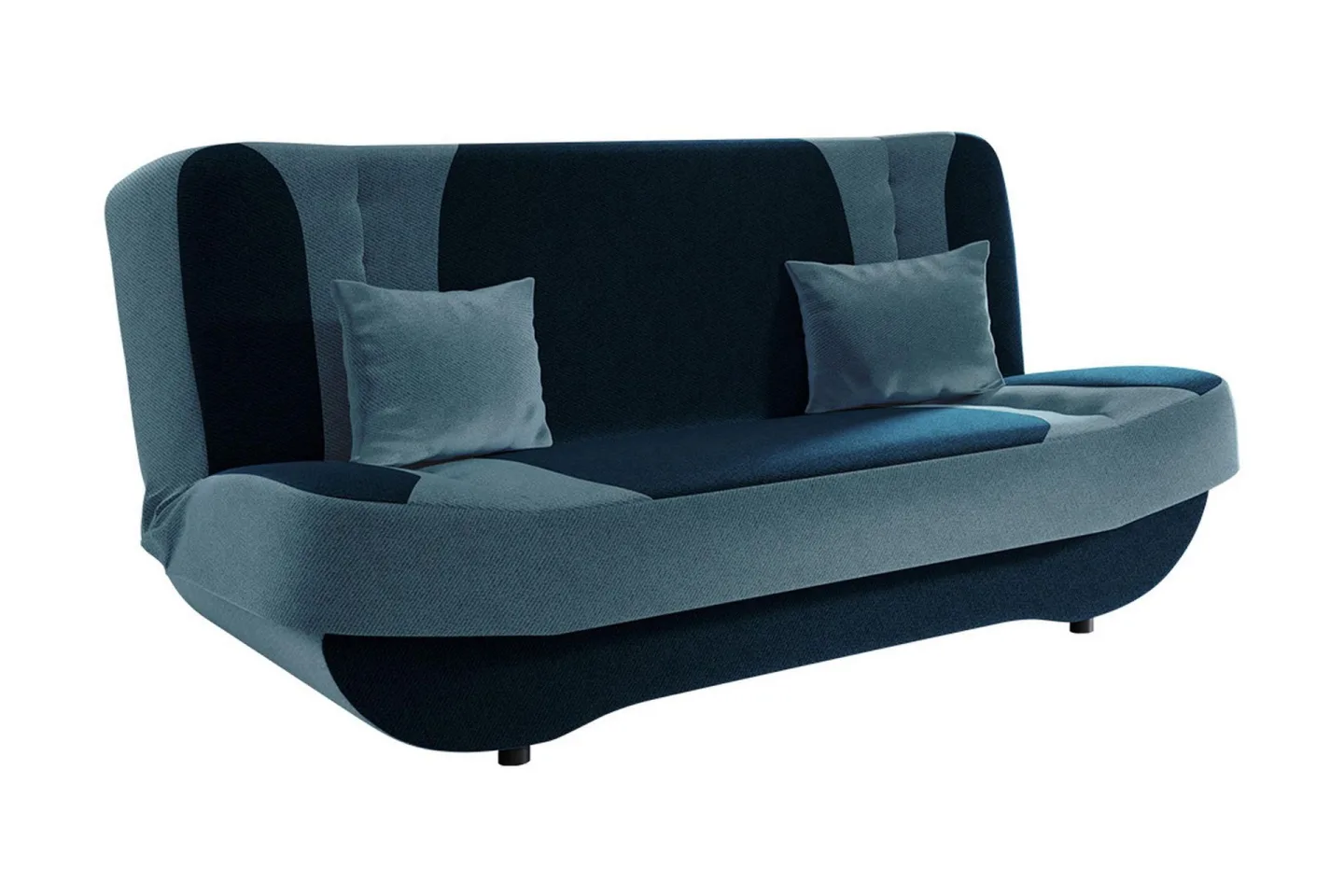 Burralla Bäddsoffa 2-sits 190x90 cm - Blå
