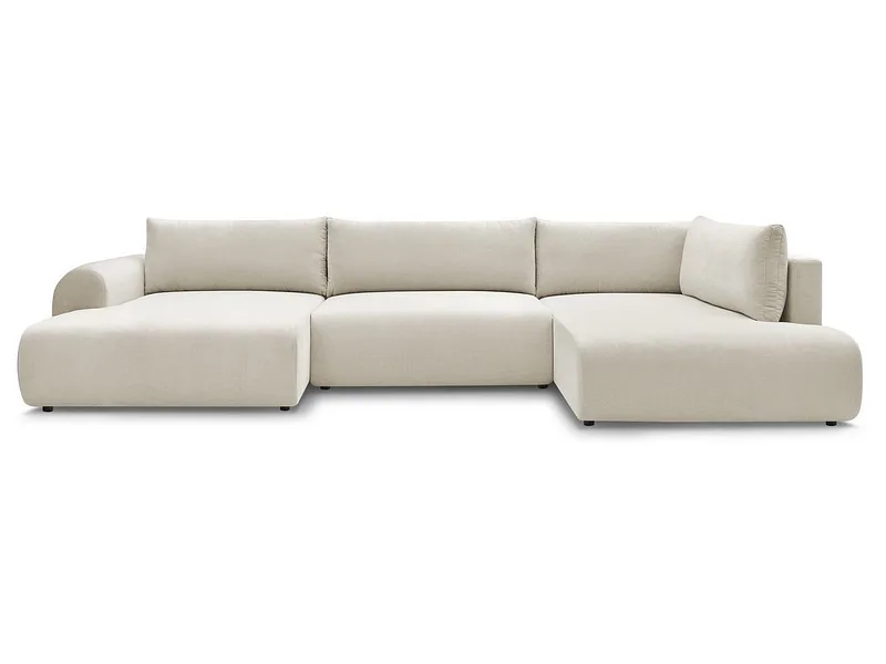 Wohnlandschaft BOBOCHIC LUCIEN Stoff beige