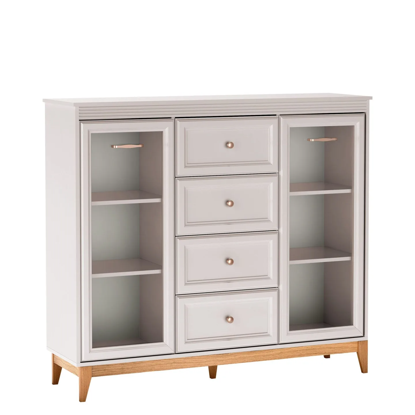 Zeylor Vitrinskåp 142 cm -