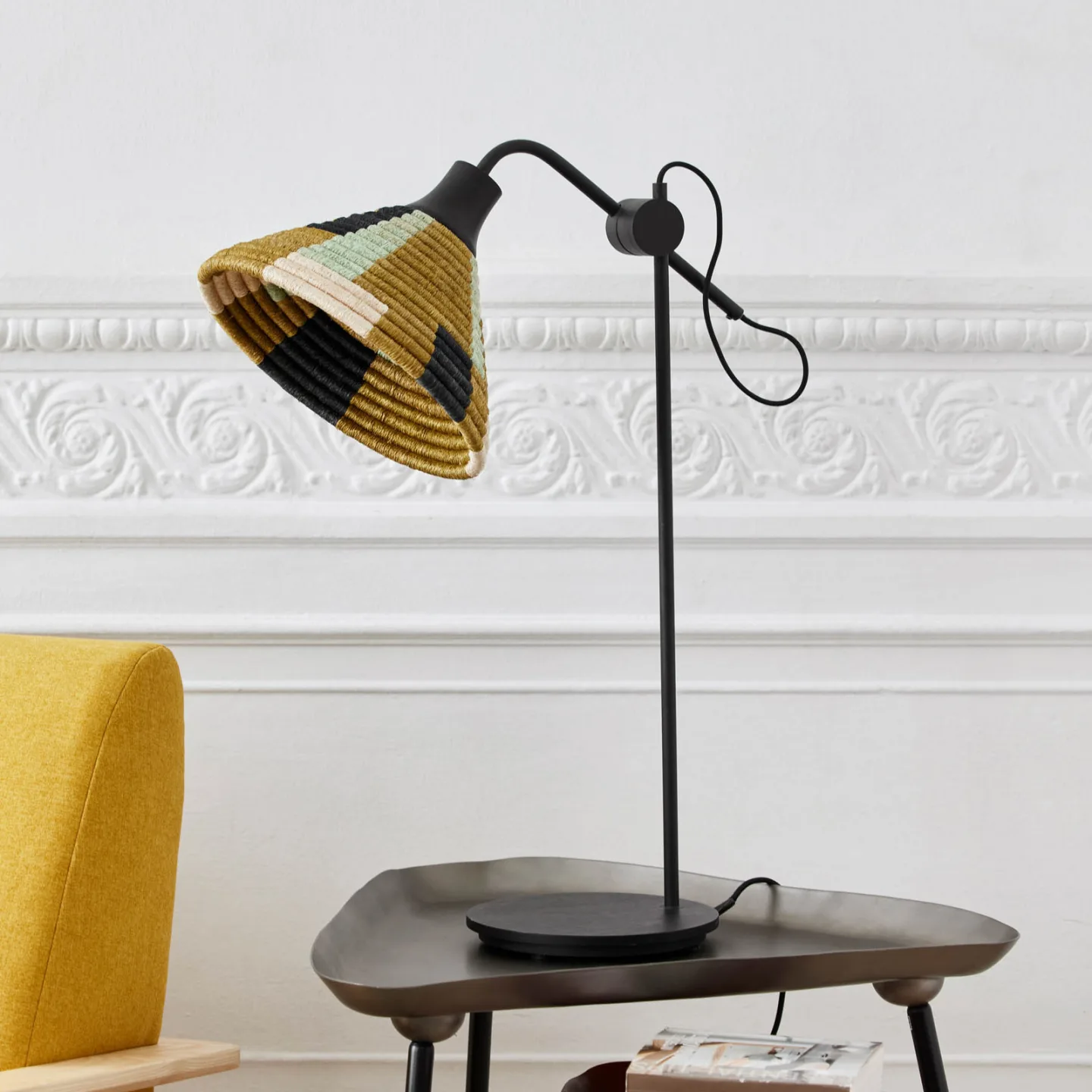 Parrot Bordlampe Green - Forestier - Stue - Design - Metal - Med skærm