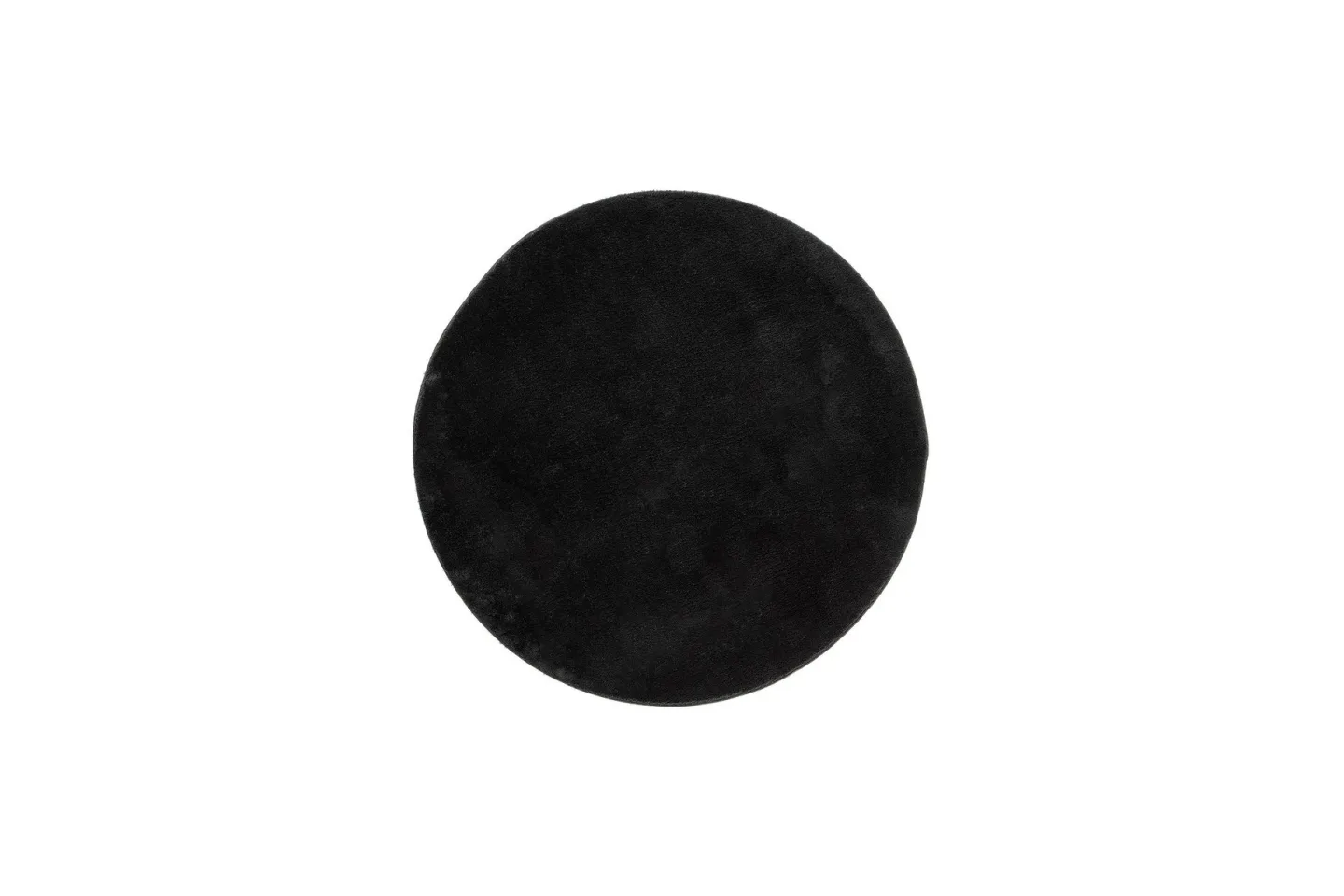 Soft Wiltonmatta Rund 200 cm - Svart