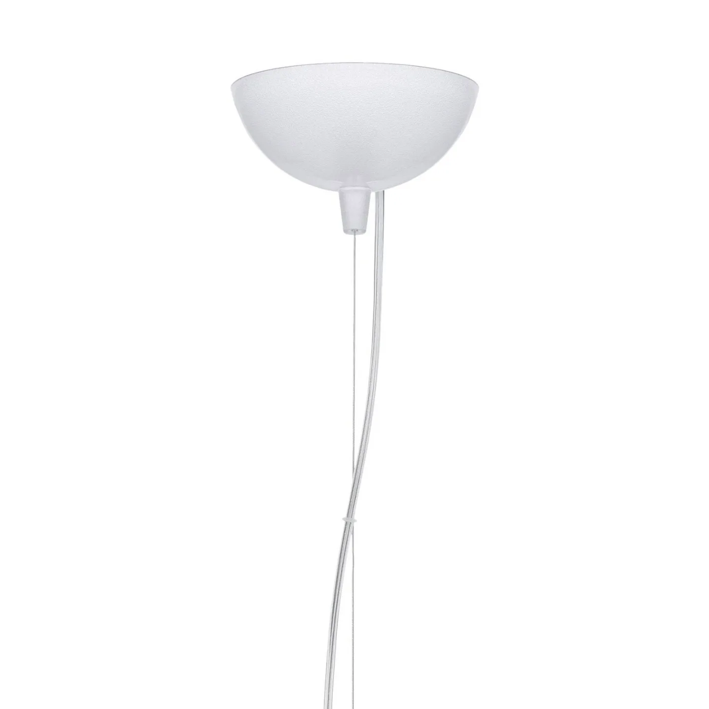 Bloom S2 Pendelleuchte Weiß - Kartell - Wohnzimmer - Design - Kunststoff - Einflammig