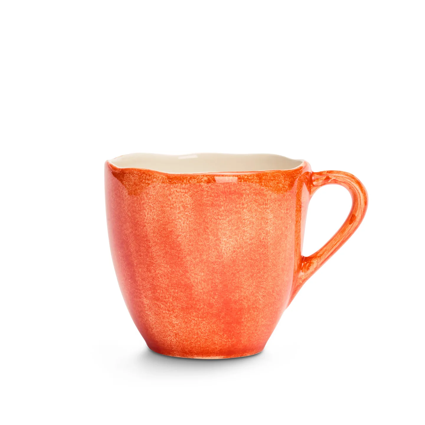Mateus - Basic Mugg 60cl Orange - Kaffekoppar - Orange - Naturmaterial