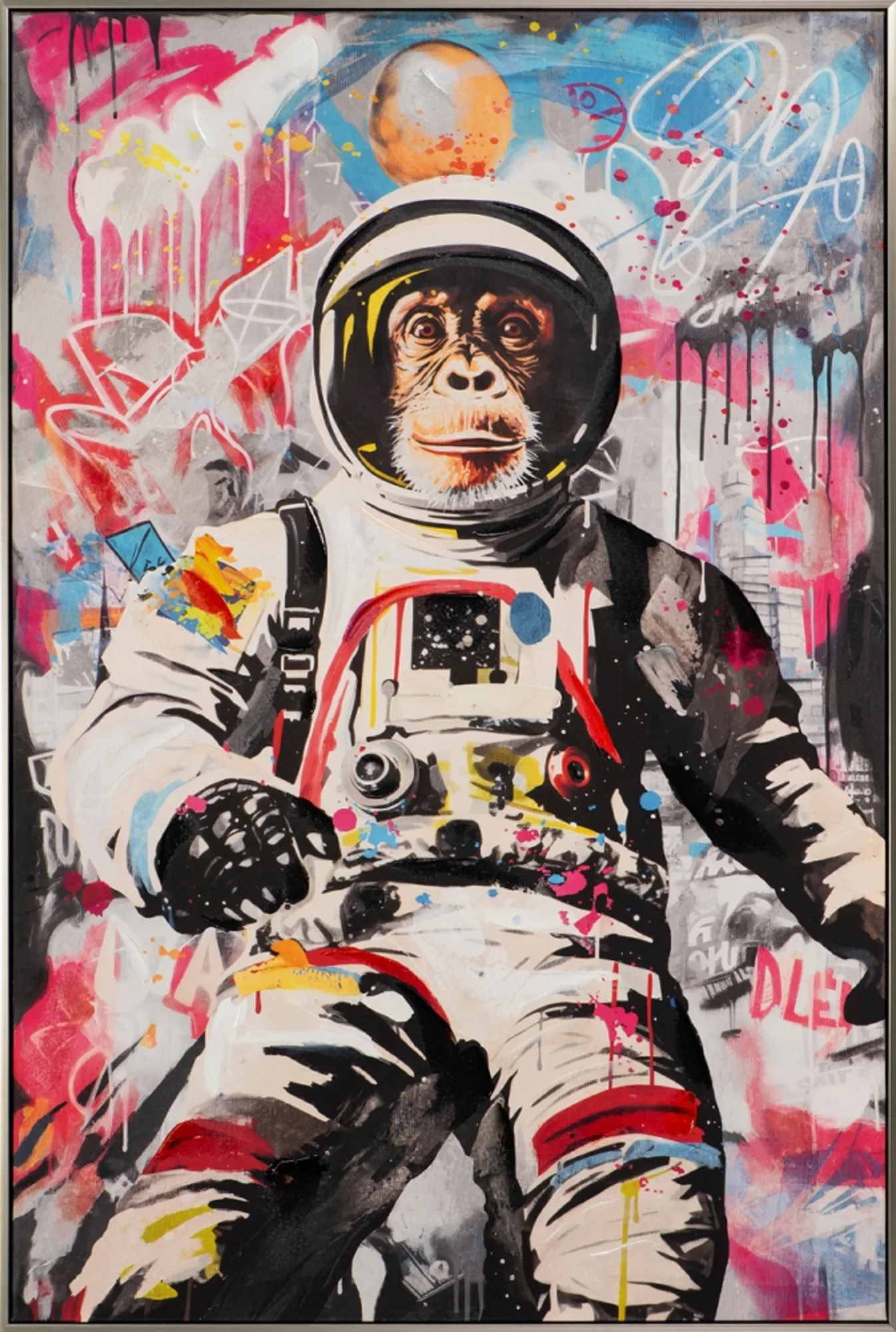image LAND Gemälde Wire to The Moon | Schubiger Möbel