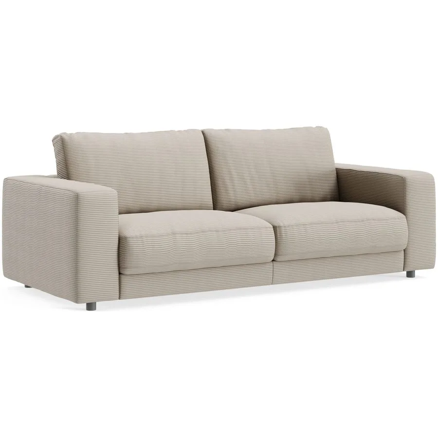Sofa Ava Bezug: 88% Polyester, 12% Polyacryl taupe B 230 T 107 cm - Möbel Konfigurator: Traummöbel individuell zusammenstellen