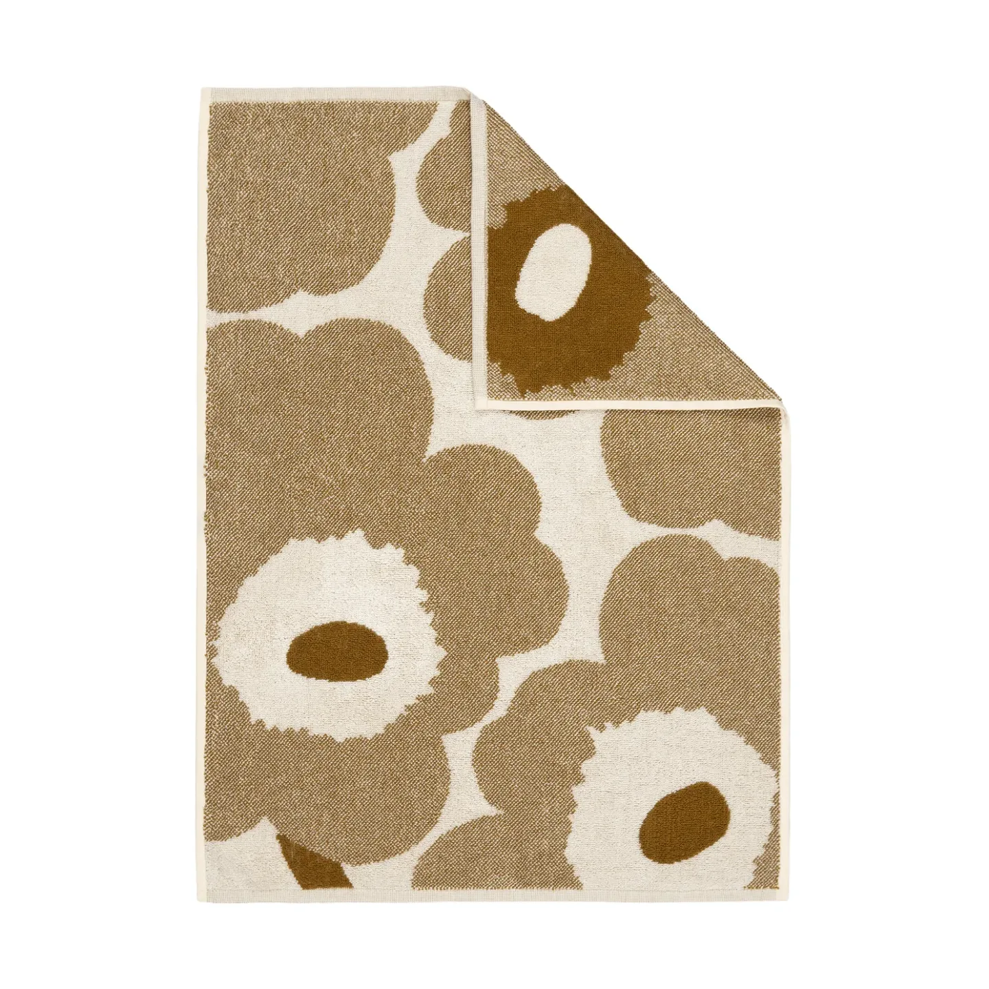 Marimekko Unikko Handtuch 50x70cm Off white-Bronze