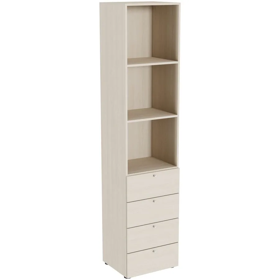 Regal Window eiche hell Holzwerkstoff B 41 cm H 179.7 cm - Möbel Konfigurator: Traummöbel individuell zusammenstellen