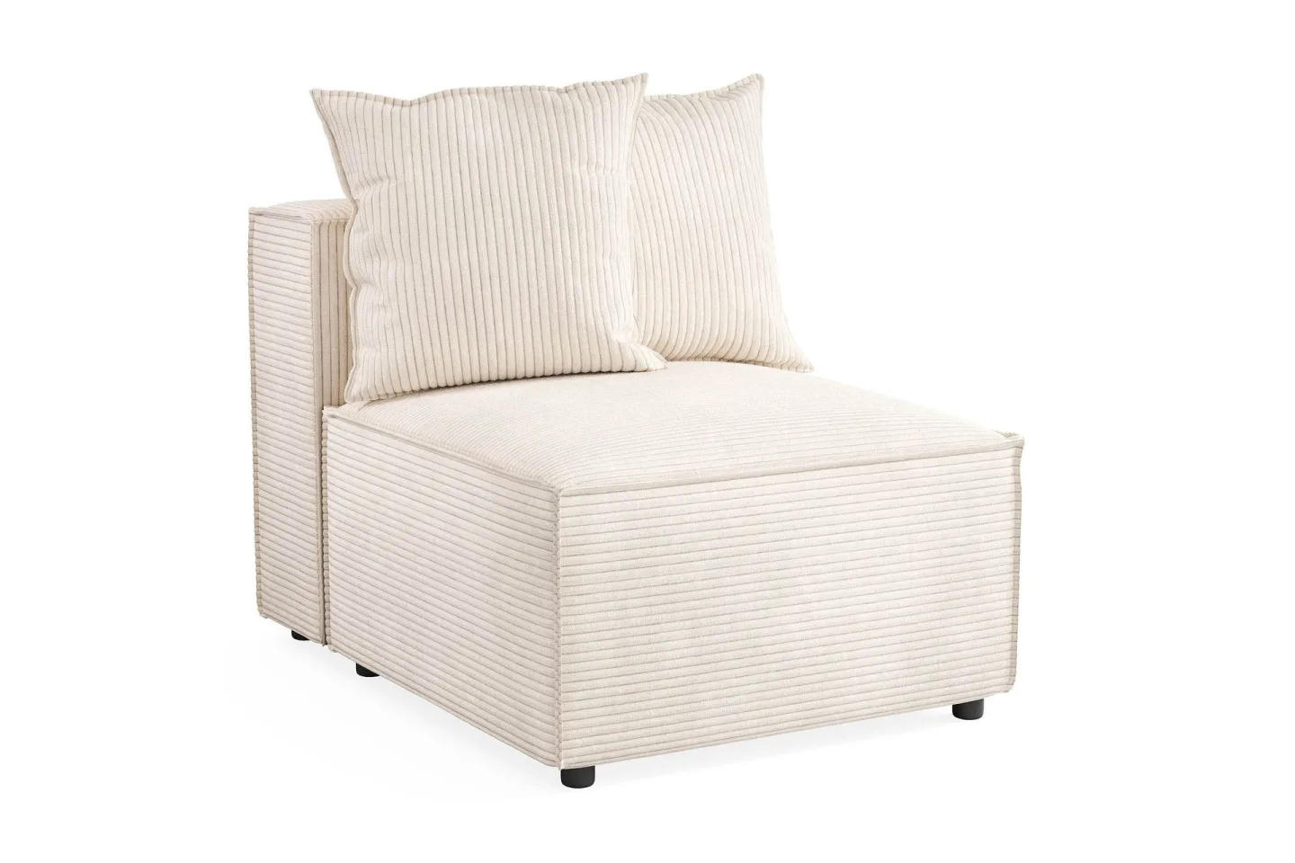 Cubo 1-sits Mittmodul i Manchester 80 cm bred - Beige