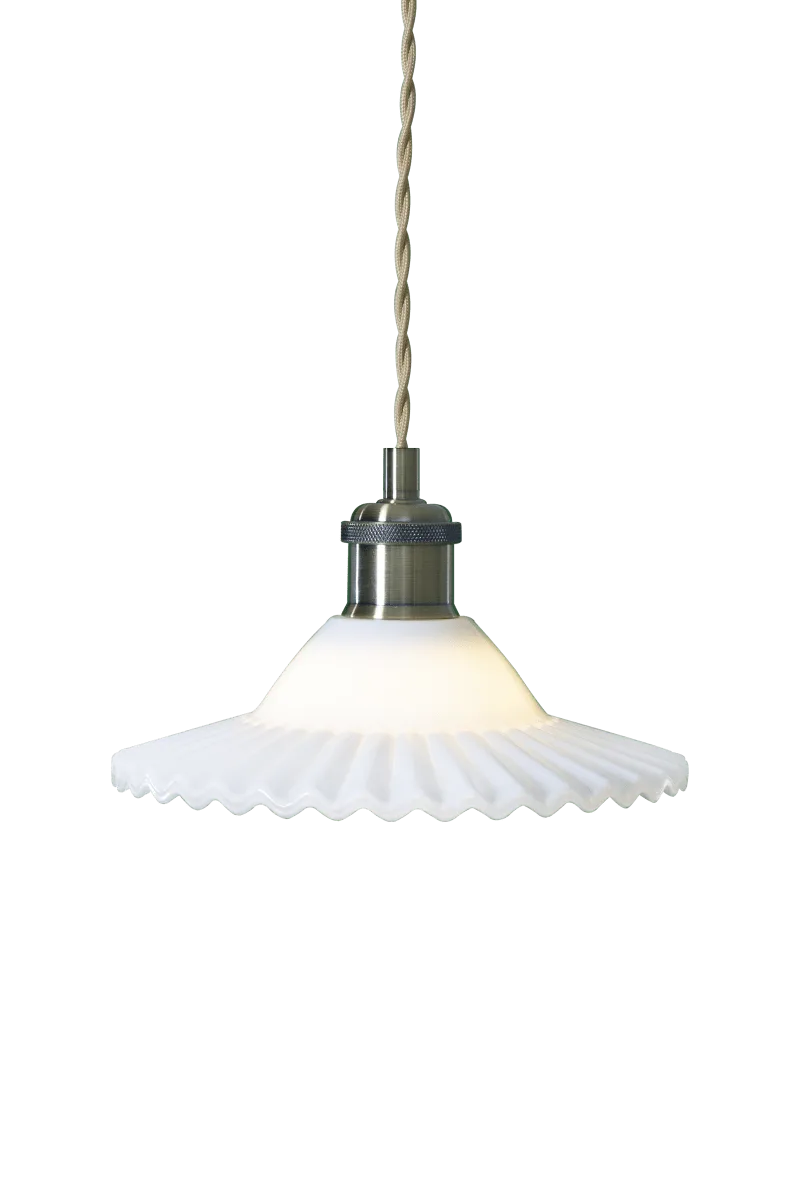 Aneta Lighting - Silvia Ø22 - Fönsterlampa - Antikmässing/vit