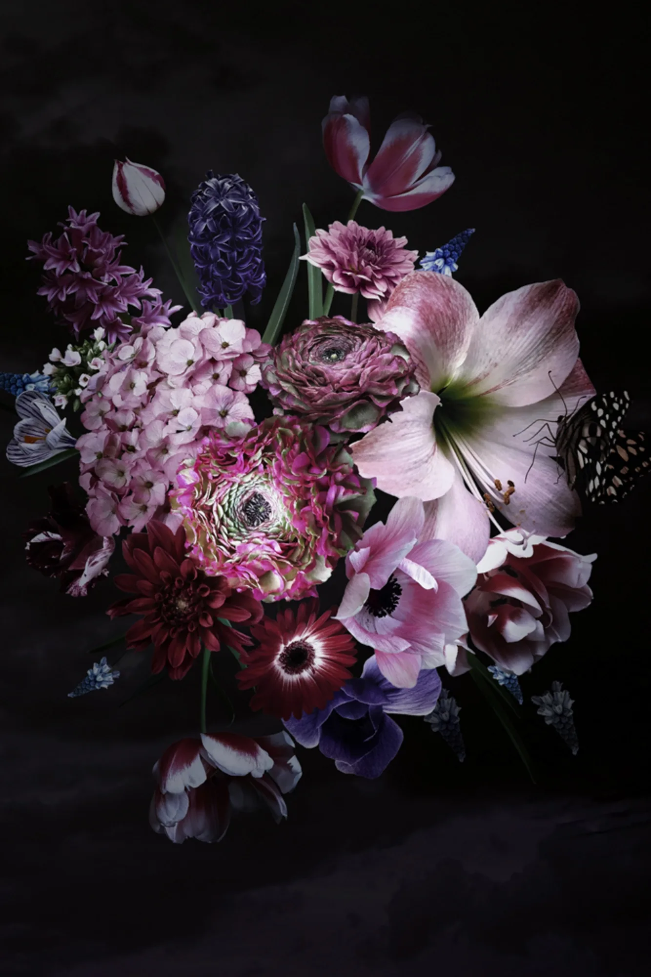 image LAND Alubild Hübsches Blütenbouquet i | Schubiger Möbel