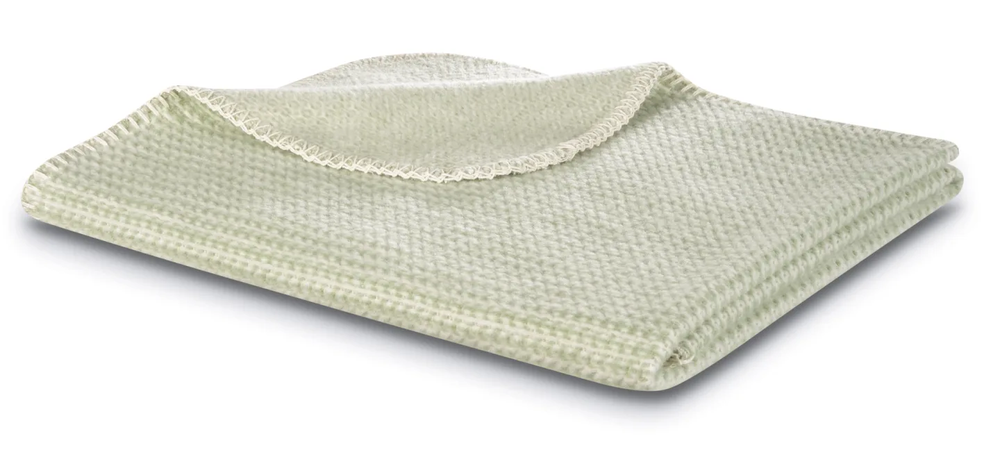 Biederlack Plaid Plaid Lovely & Sweet Grün | Schubiger Möbel