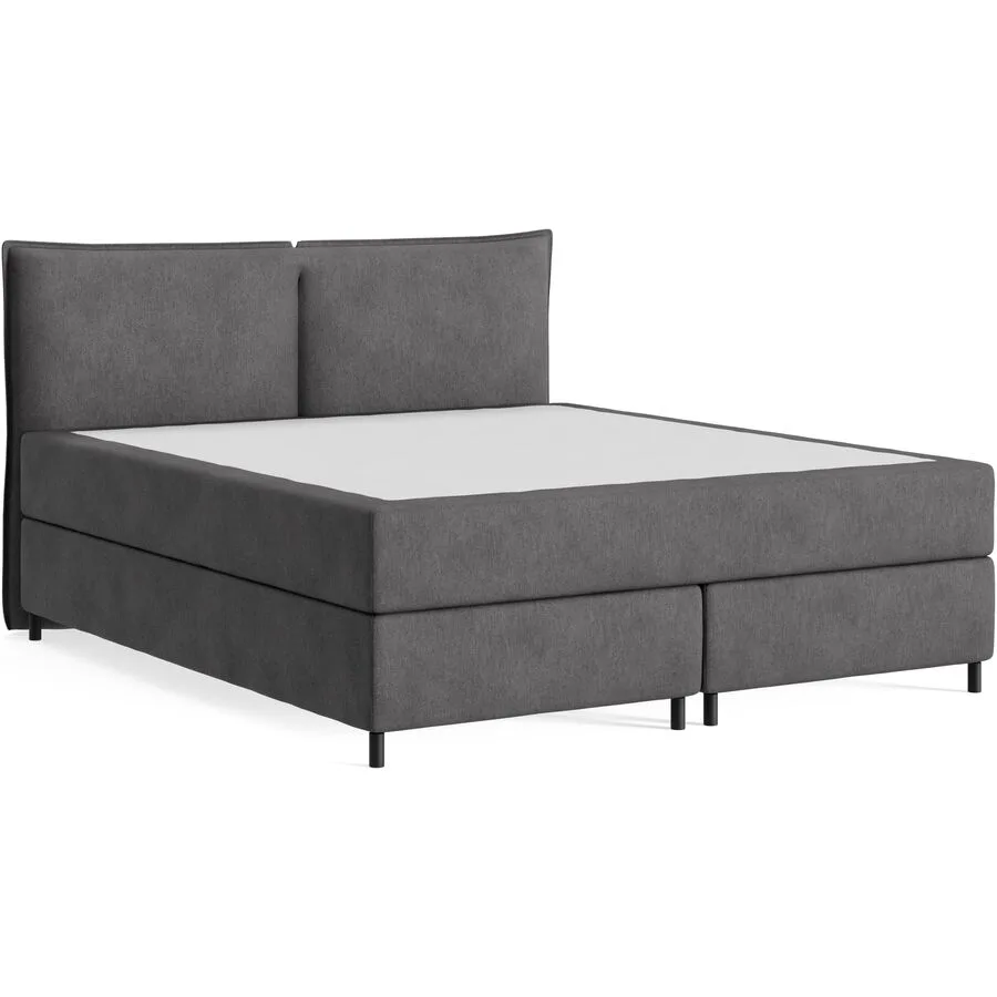 Boxspringbett Sørensen Cyber - 66 Graphite 180 x 200 cm - Möbel Konfigurator: Traummöbel individuell zusammenstellen