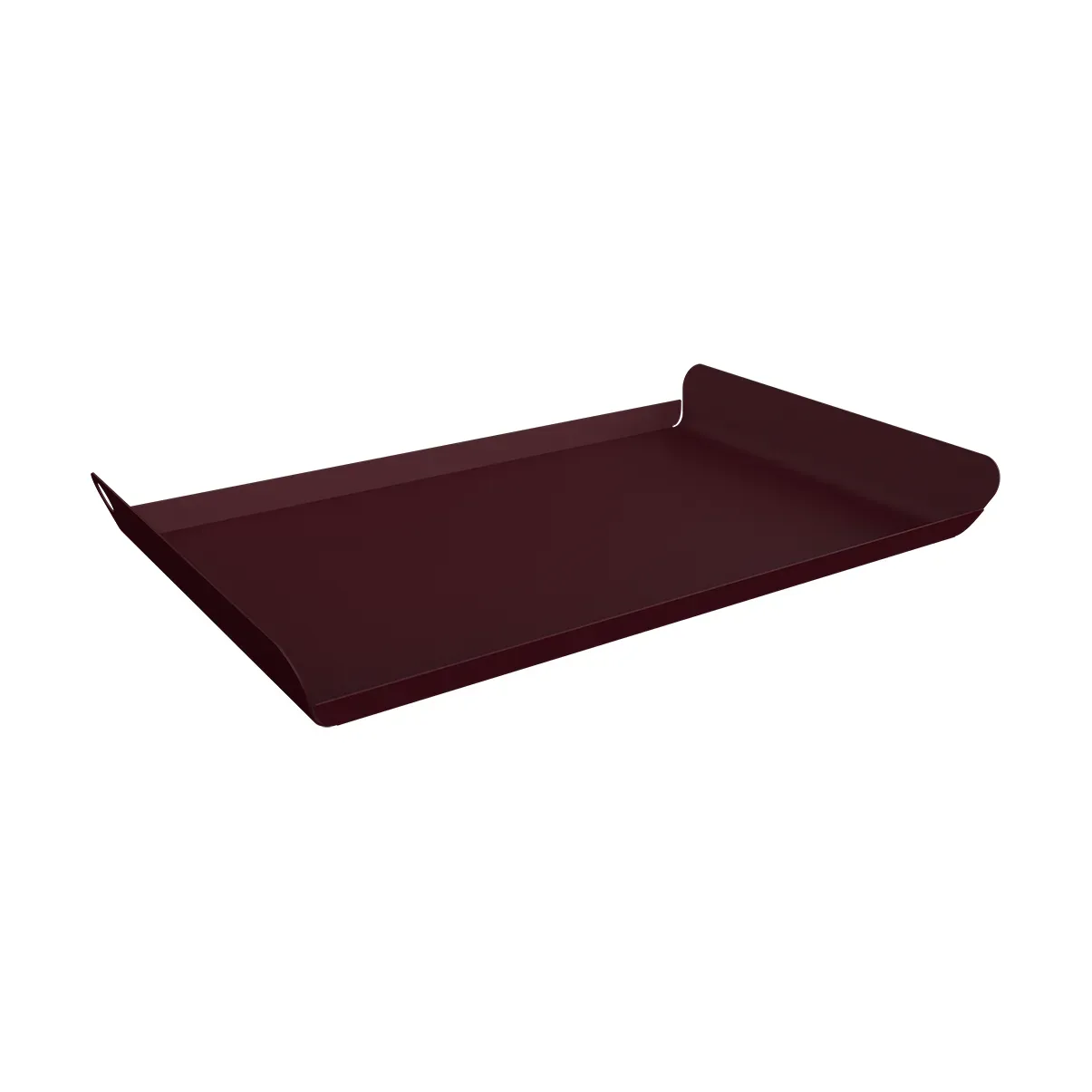 Fermob Alto bricka 36x23 cm Black cherry (vinröd)