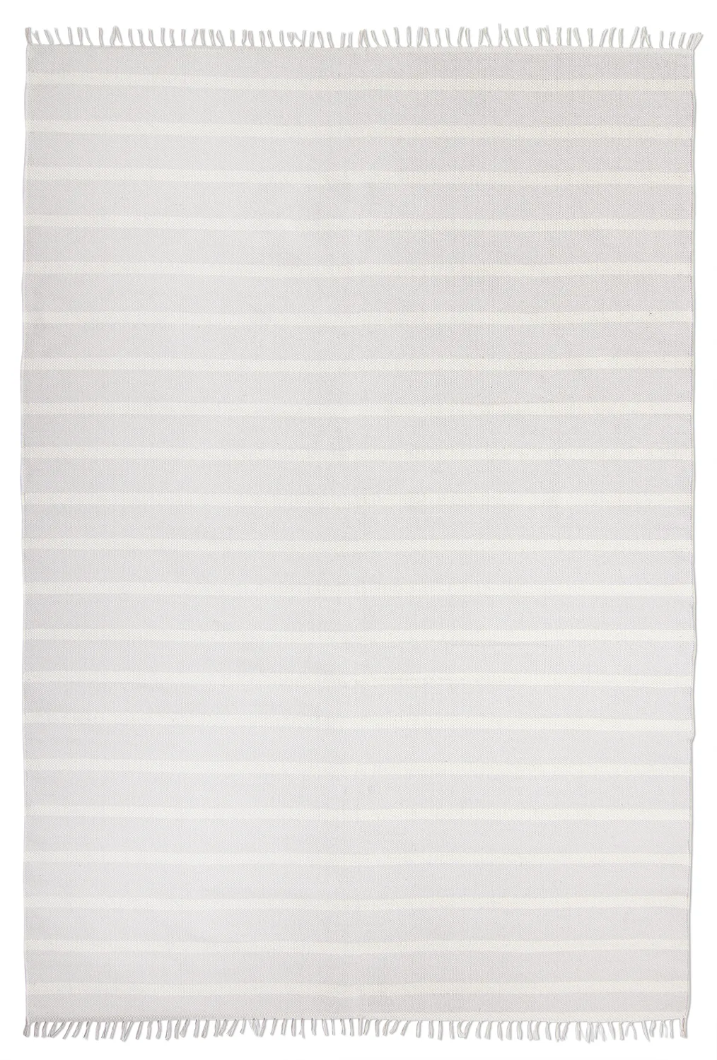 Bomullsteppe - Helle (grå) (Størrelse: 200 x 290 cm)