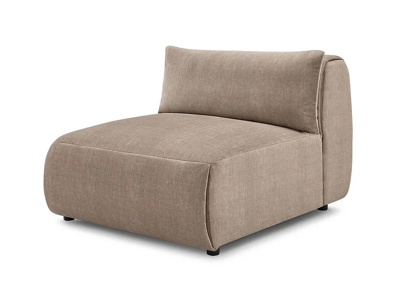 Modulare Sessel für Sofa BOBOCHIC JEANNE Samt taupe