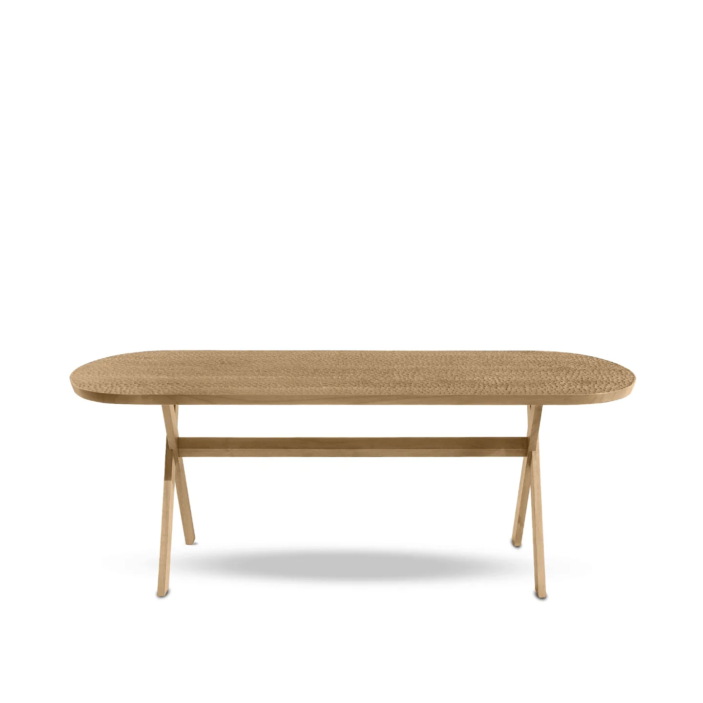 Zanat - Touch Table, 220, Vitoljad ek - Matbord - Studioilse - Träfärgad - Trä