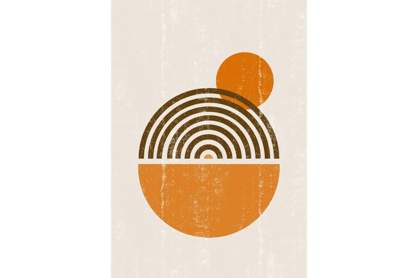 Poster Hathor 30x40 cm - Beige