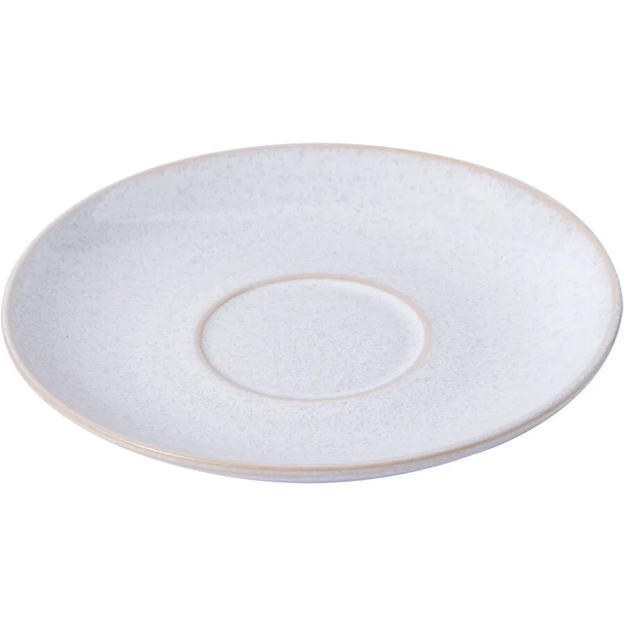 Untertasse Lorraine creme Stoneware D 14.8 cm - Farbe: weiss