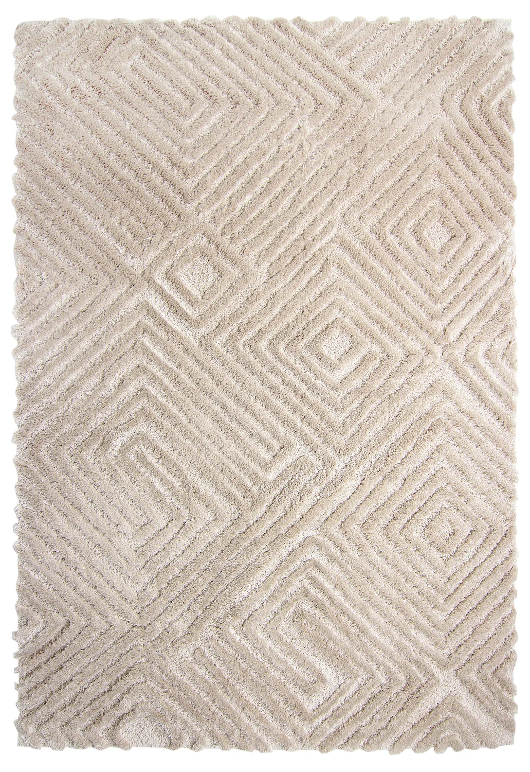 Ryetepper - Monti (beige) (Størrelse: 280 x 380 cm)