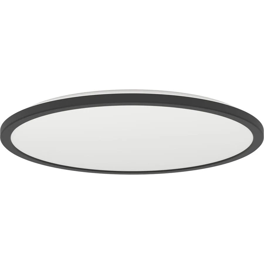 Eglo Deckenlampe Rovito-R Schwarz Kunststoff 3 cm - LED - LED Energiesparlampen