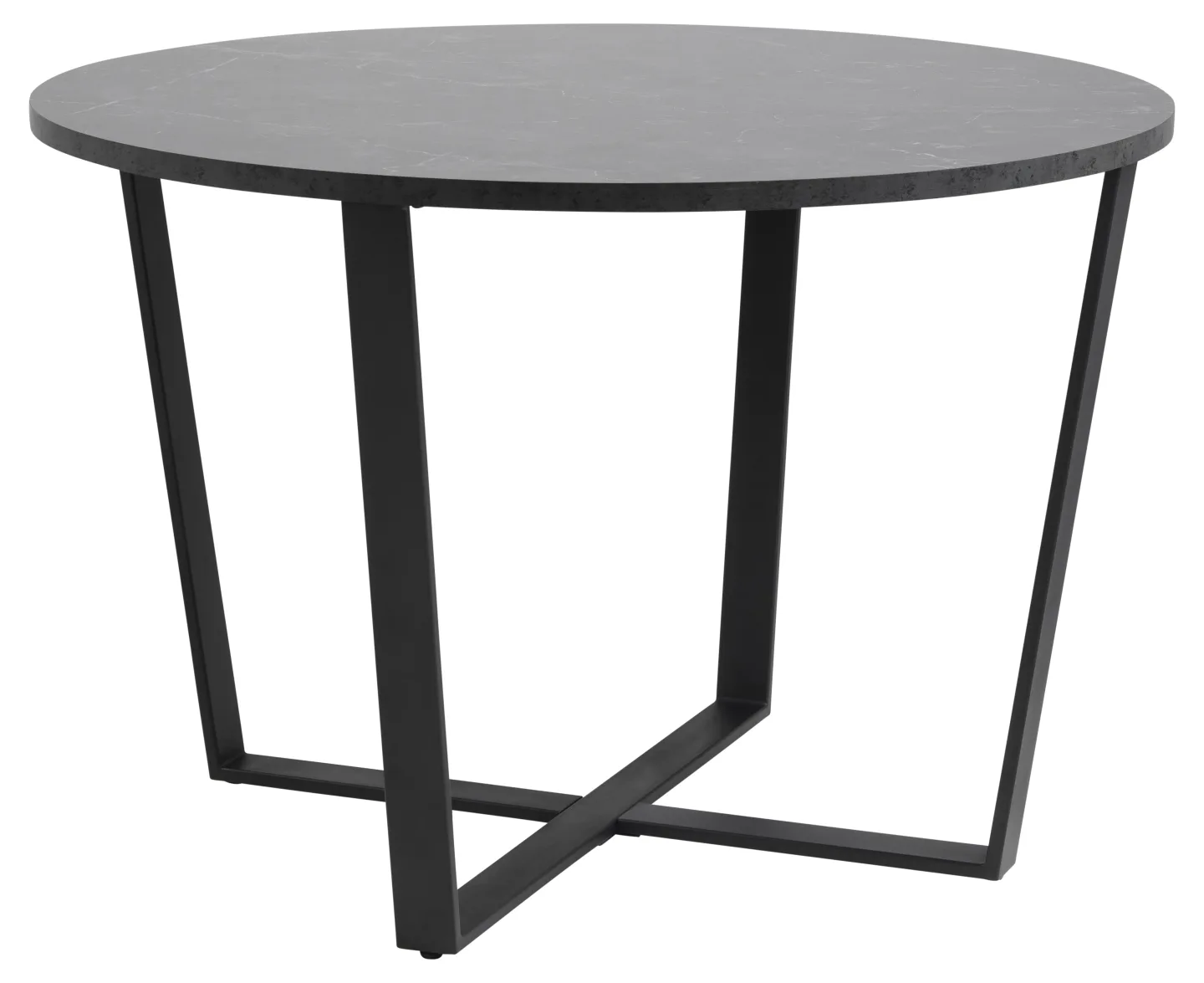 Amst Esstisch Marmor print schwarz.