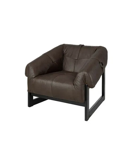 Lee Leather Armchair Espresso