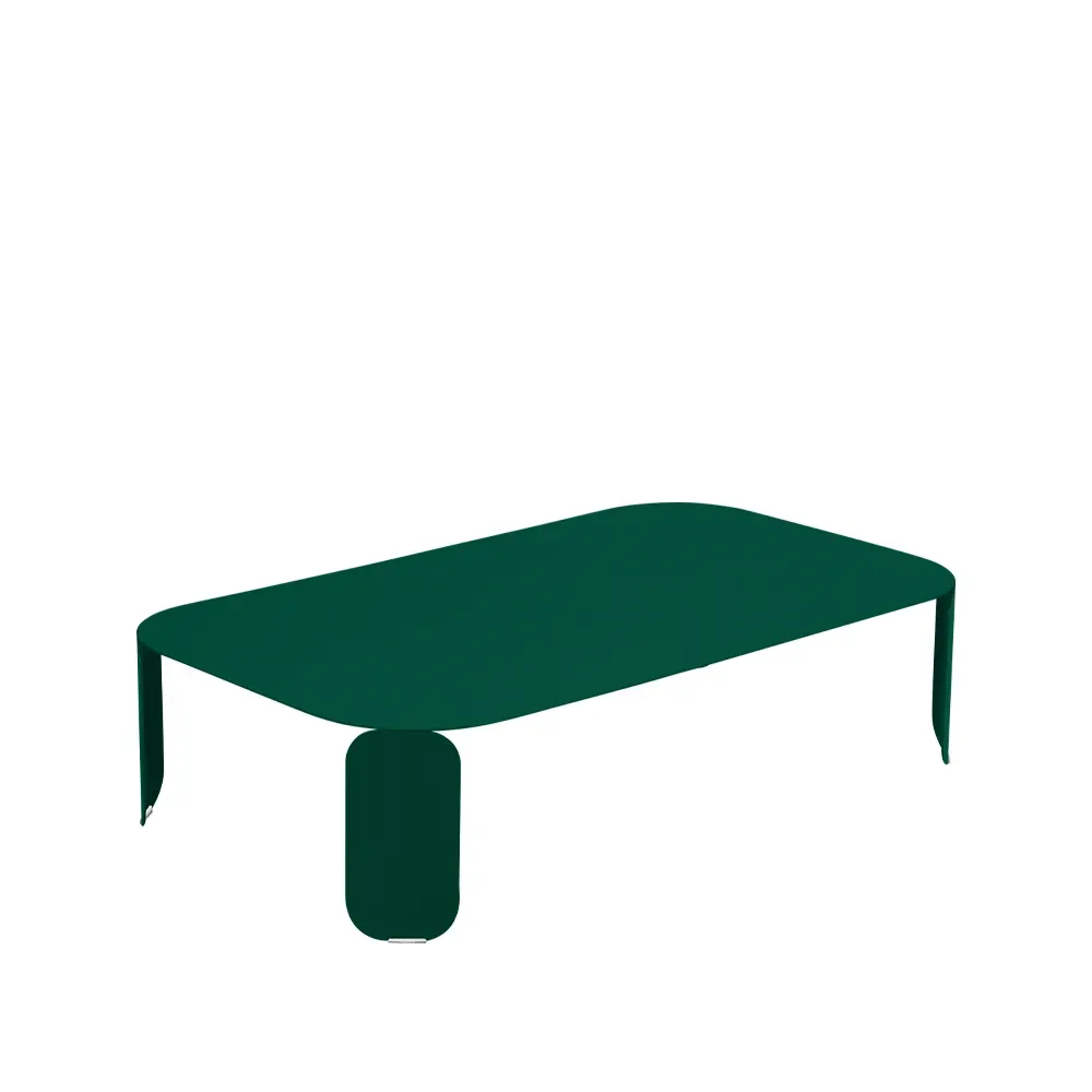Fermob Bebop bord 120x70 cm Cedar green (grön), h.29 cm